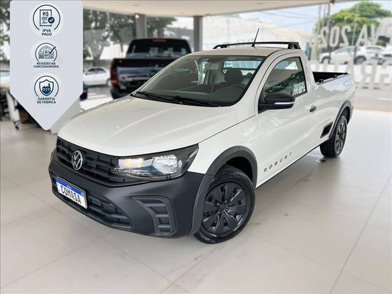 VOLKSWAGEN SAVEIRO 1.6 MSI ROBUST CS 16V FLEX 2P MANUAL VOLKSWAGEN SAVEIRO 1.6 MSI ROBUST CS 16V FLEX 2P MANUAL
